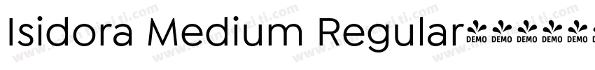 Isidora Medium Regular字体转换